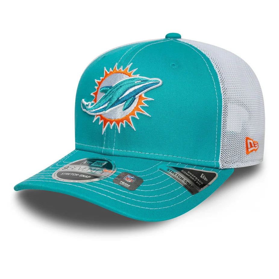 Miami Dolphins NFL 9SEVENTY Stretch Snap Cap - New Era