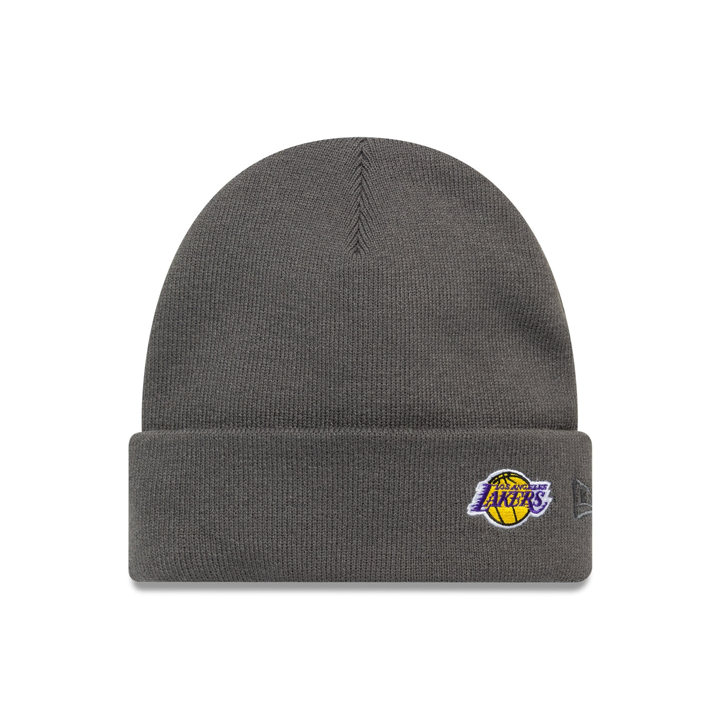 Los Angeles Lakers NBA Mini Logo Cuff Knit Beanie - New Era