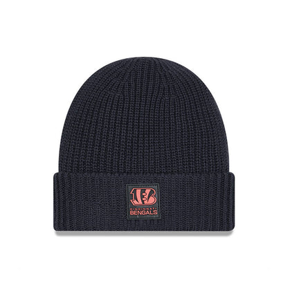 Cincinnati Bengals NFL Sideline 2025 Steel Clouds Cuff Knit Beanie - New Era