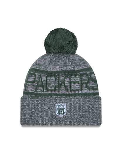Green Bay Packers NFL Sideline 2025 Sport Knit Wintermütze - New Era