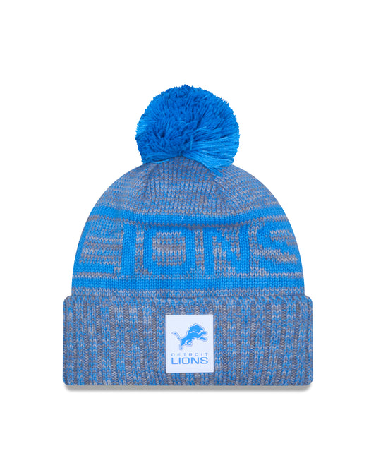 Detroit Lions NFL Sideline 2025 Sport Knit Wintermütze - New Era