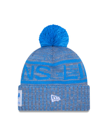Detroit Lions NFL Sideline 2025 Sport Knit Wintermütze - New Era