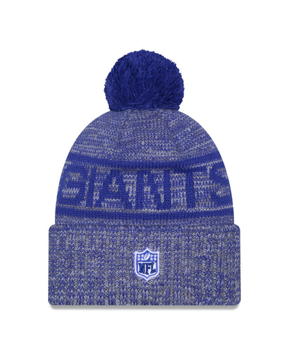 New York Giants NFL Sideline 2025 Sport Knit Wintermütze - New Era