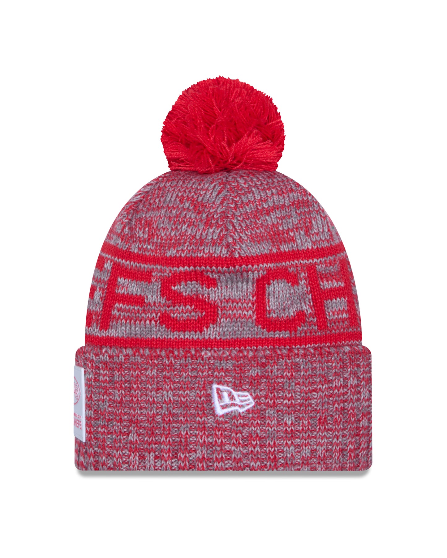 Kansas City Chiefs NFL Sideline 2025 Sport Knit Wintermütze - New Era