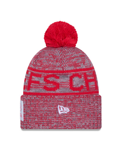 Kansas City Chiefs NFL Sideline 2025 Sport Knit Wintermütze - New Era