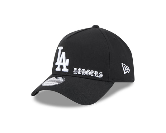 Los Angeles Dodgers MLB Gothic 9FORTY A-Frame Snapback Cap - New Era