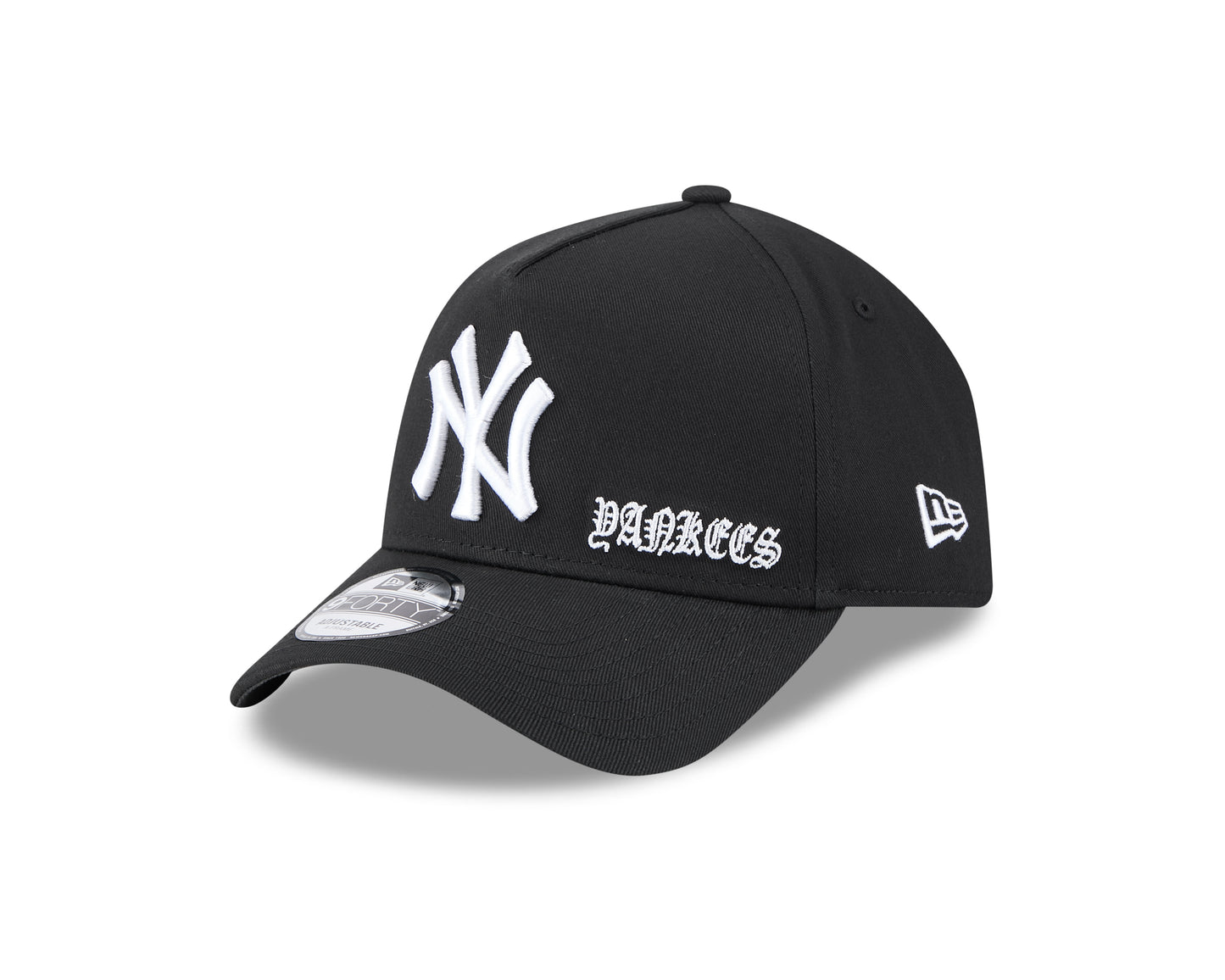 New York Yankees MLB Gothic 9FORTY A-Frame Snapback Cap - New Era