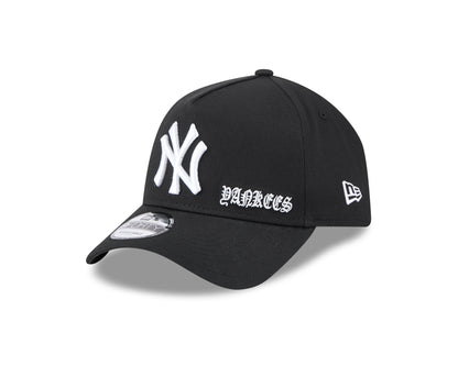 New York Yankees MLB Gothic 9FORTY A-Frame Snapback Cap - New Era