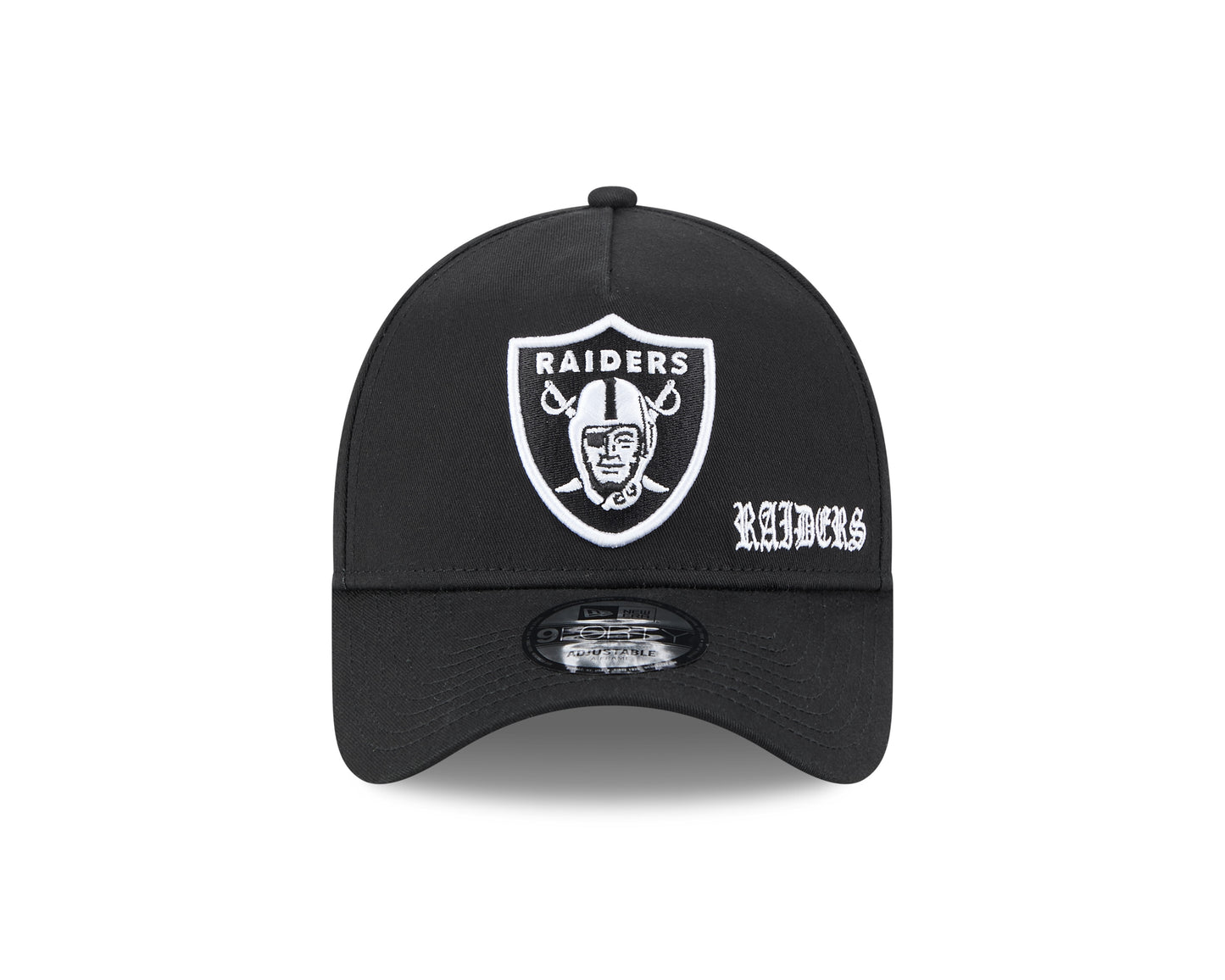 Las Vegas Raiders NFL Gothic 9FORTY A-Frame Snapback Cap - New Era