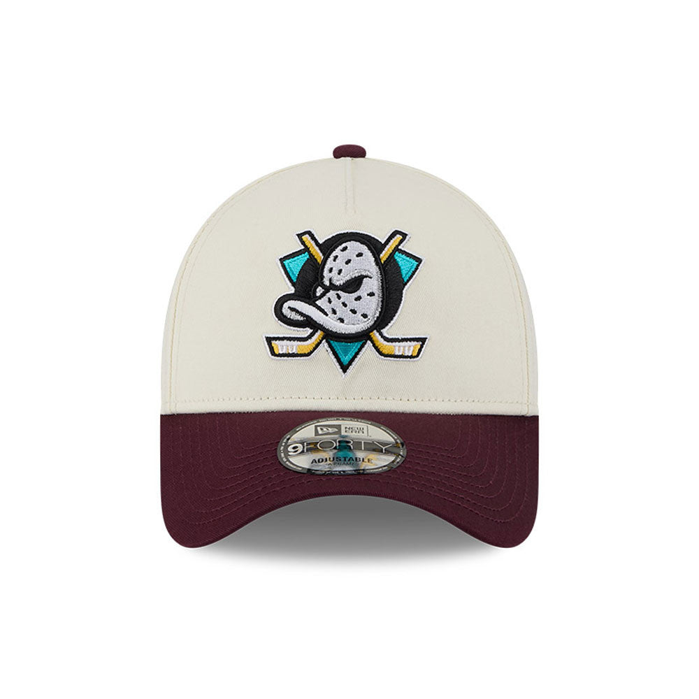 Anaheim Ducks NHL Retro 9FORTY A-Frame Cap - New Era