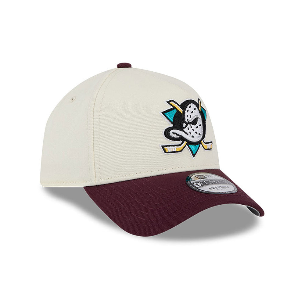Anaheim Ducks NHL Retro 9FORTY A-Frame Cap - New Era