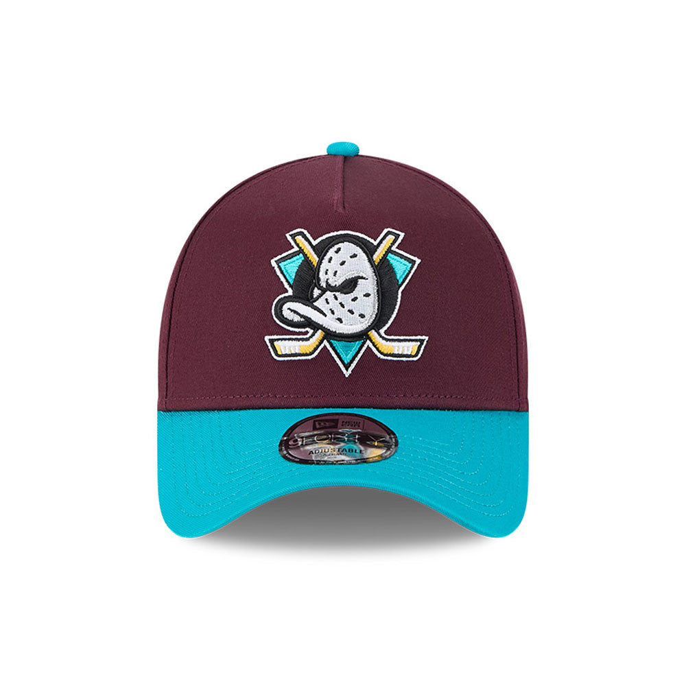Anaheim Ducks NHL Retro 9FORTY A-Frame Cap - New Era