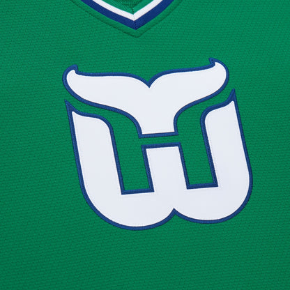 Hartford Whalers 1979 Gordie Howe Mitchell&Ness NHL BLUE LINE Vintage Hockey Jersey