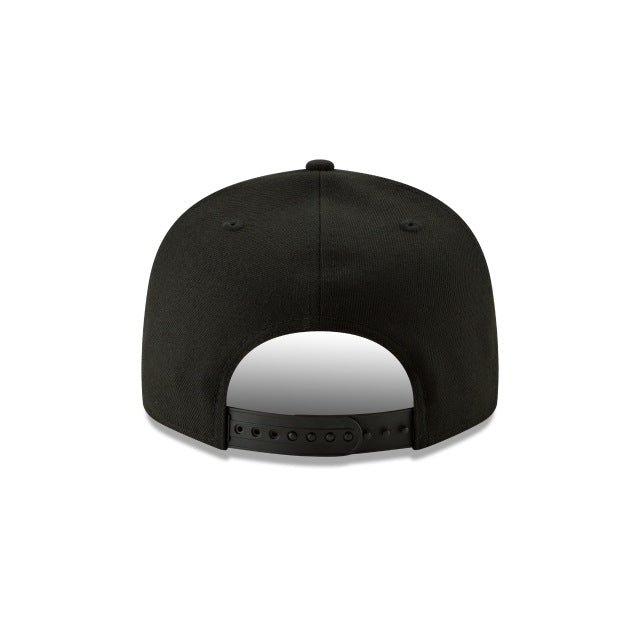 Las Vegas Raiders Monochrome Black New Era 9FIFTY Snapback Cap