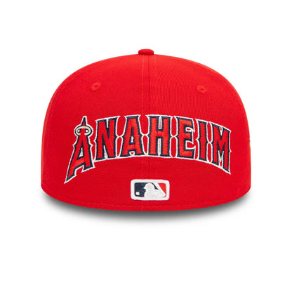 Anaheim Angels Upside Down New Era 59FIFTY Fitted Cap