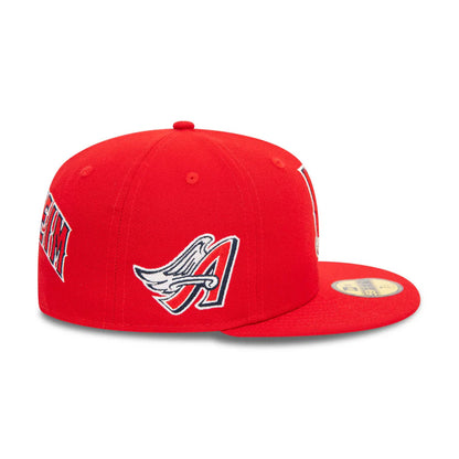 Anaheim Angels Upside Down New Era 59FIFTY Fitted Cap