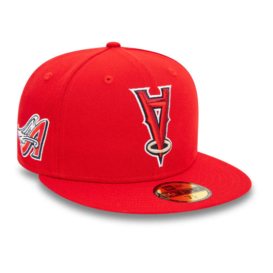 Anaheim Angels Upside Down New Era 59FIFTY Fitted Cap