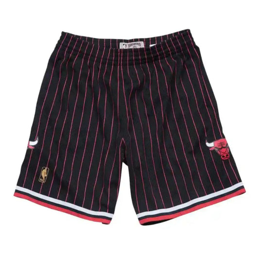 Chicago Bulls 1996-97 Black Alternate Swingman Shorts - Mitchell & Ness