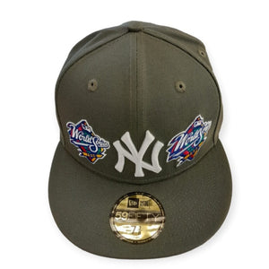 New York Yankees New Era MLB 59FIFTY World Series Patch Cap