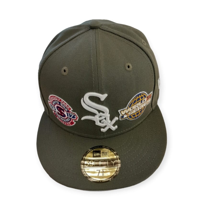 Chicago White Sox New Era MLB 59FIFTY World Series Patch Cap