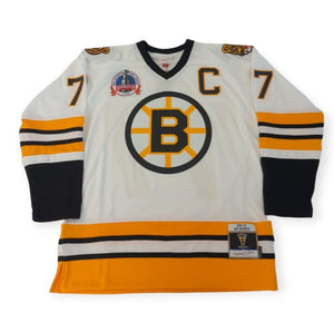 Boston Bruins 1989 Ray Bourque Mitchell&Ness NHL BLUE LINE Vintage Hockey Jersey