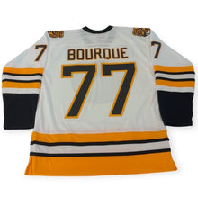 Laden Sie das Bild in den Galerie-Viewer, Boston Bruins 1989 Ray Bourque Mitchell&amp;Ness NHL BLUE LINE Vintage Hockey Jersey