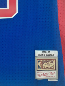 Detroit Pistons Dennis Rodman Mitchell&Ness HWC Swingman 2.0 Jersey