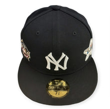 Laden Sie das Bild in den Galerie-Viewer, New York Yankees New Era 59FIFTY MLB Cooperstown Collection Multi Patch Cap
