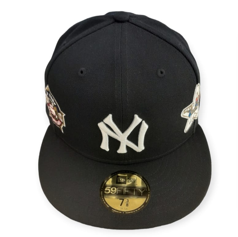 New York Yankees New Era 59FIFTY MLB Cooperstown Collection Multi Patch Cap