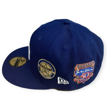 Laden Sie das Bild in den Galerie-Viewer, Los Angeles Dodgers New Era 59FIFTY MLB Cooperstown Collection Multi Patch Cap