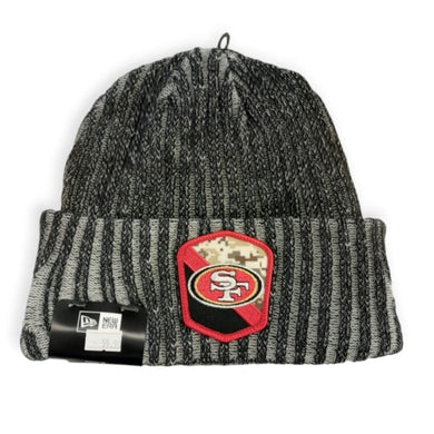 San Francisco 49ers New Era NFL Salute to Service Knitted Beanie