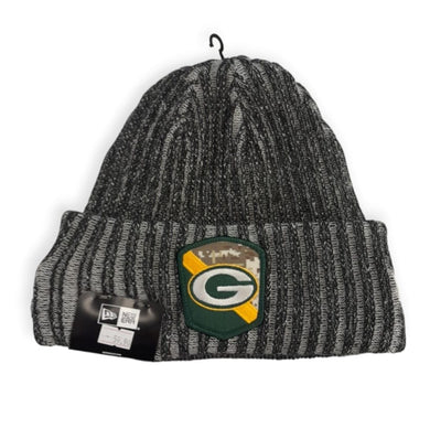 Green Bay Packers New Era NFL Salute to Service Knitted Beanie