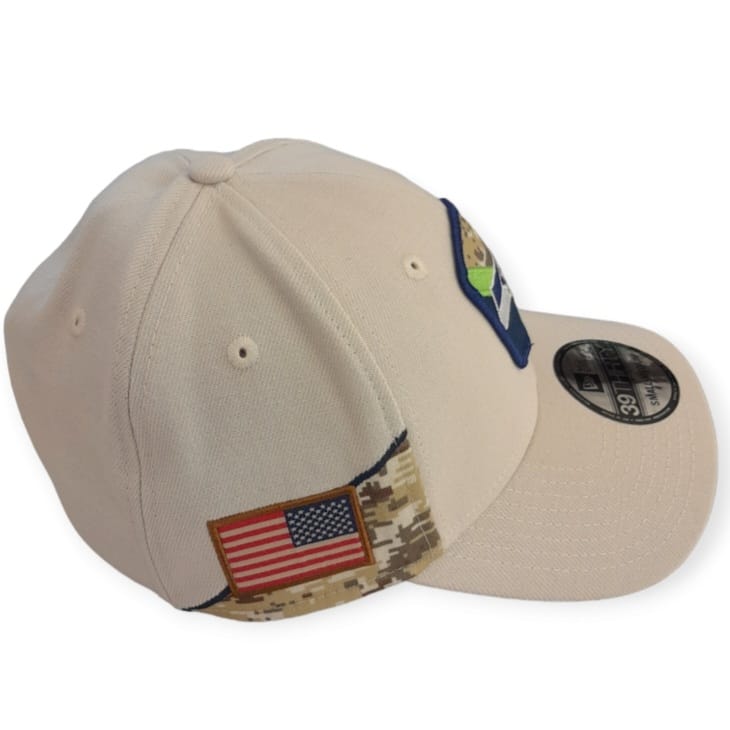 Seattle Seahawks New Era 39THIRTY Salute to Service 23 Cap