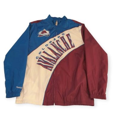 Colorado Avalanche Mitchell&Ness NHL Arched Retro Lined Windbreaker