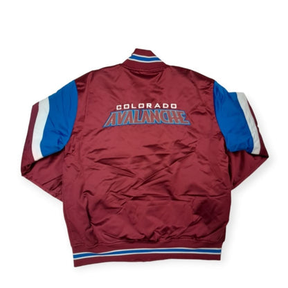 Colorado Avalanche Mitchell&Ness NHL Heavyweight Satin Jacket