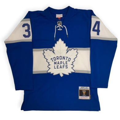 Toronto Maple Leafs 2017 Auston Matthews Mitchell&Ness NHL BLUE LINE Vintage Hockey Jersey