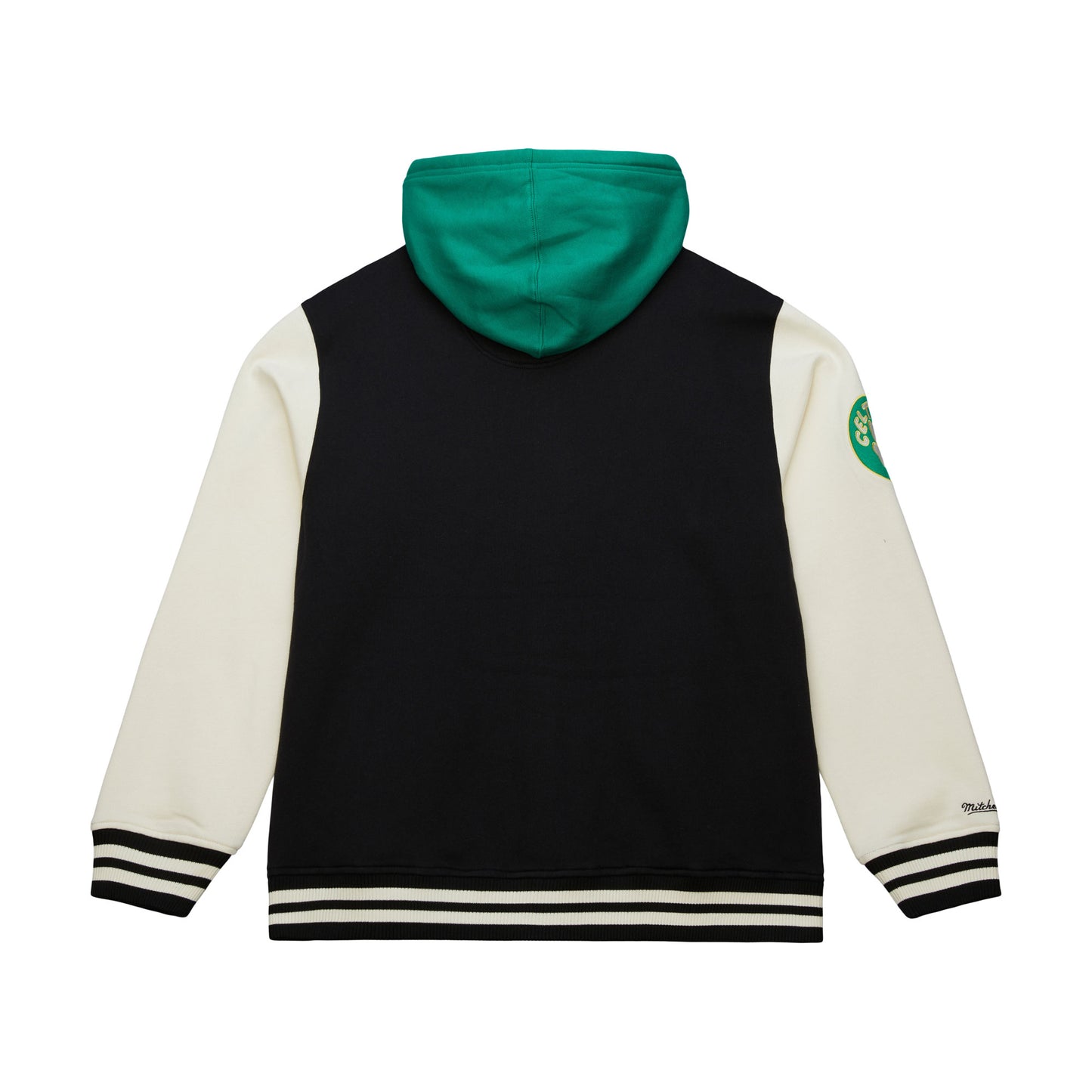 Boston Celtics Rinkside Fleece Full-Snap Jacket - Mitchell & Ness