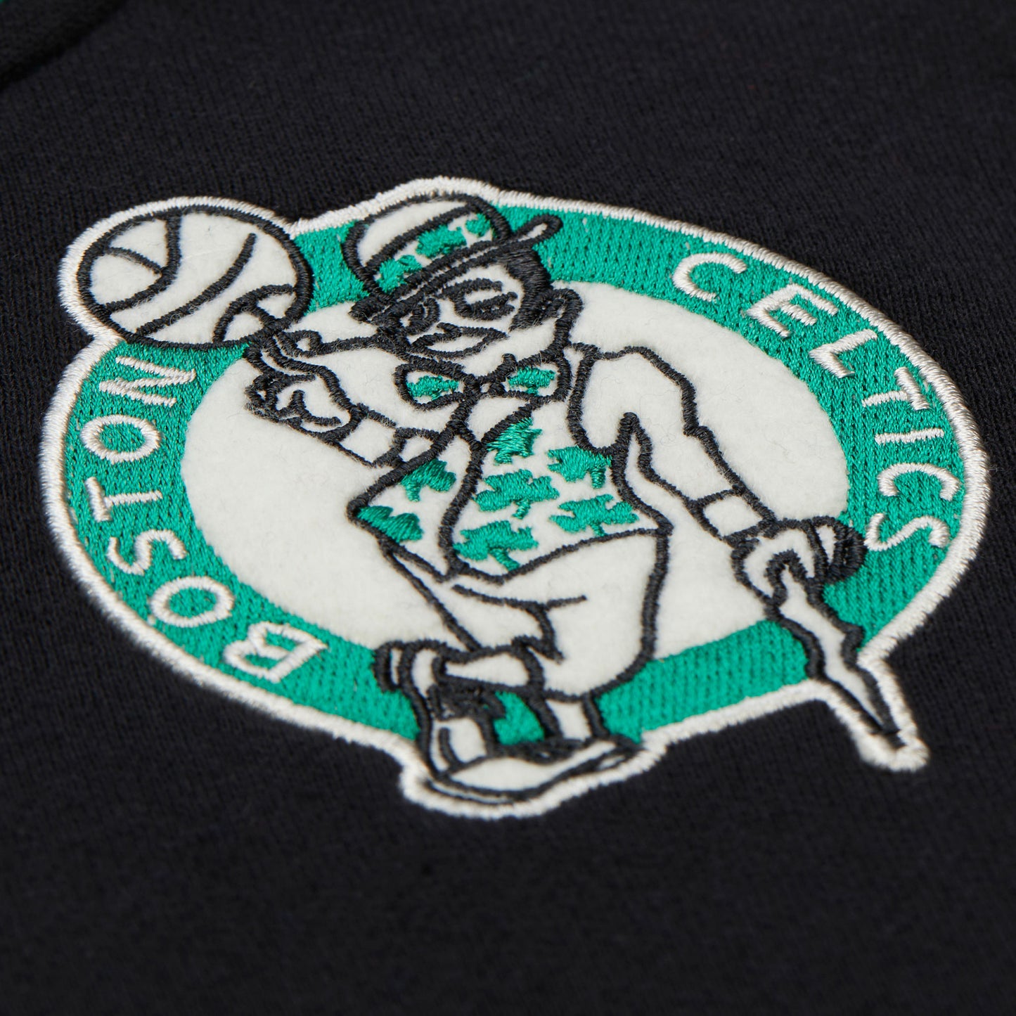 Boston Celtics Rinkside Fleece Full-Snap Jacket - Mitchell & Ness
