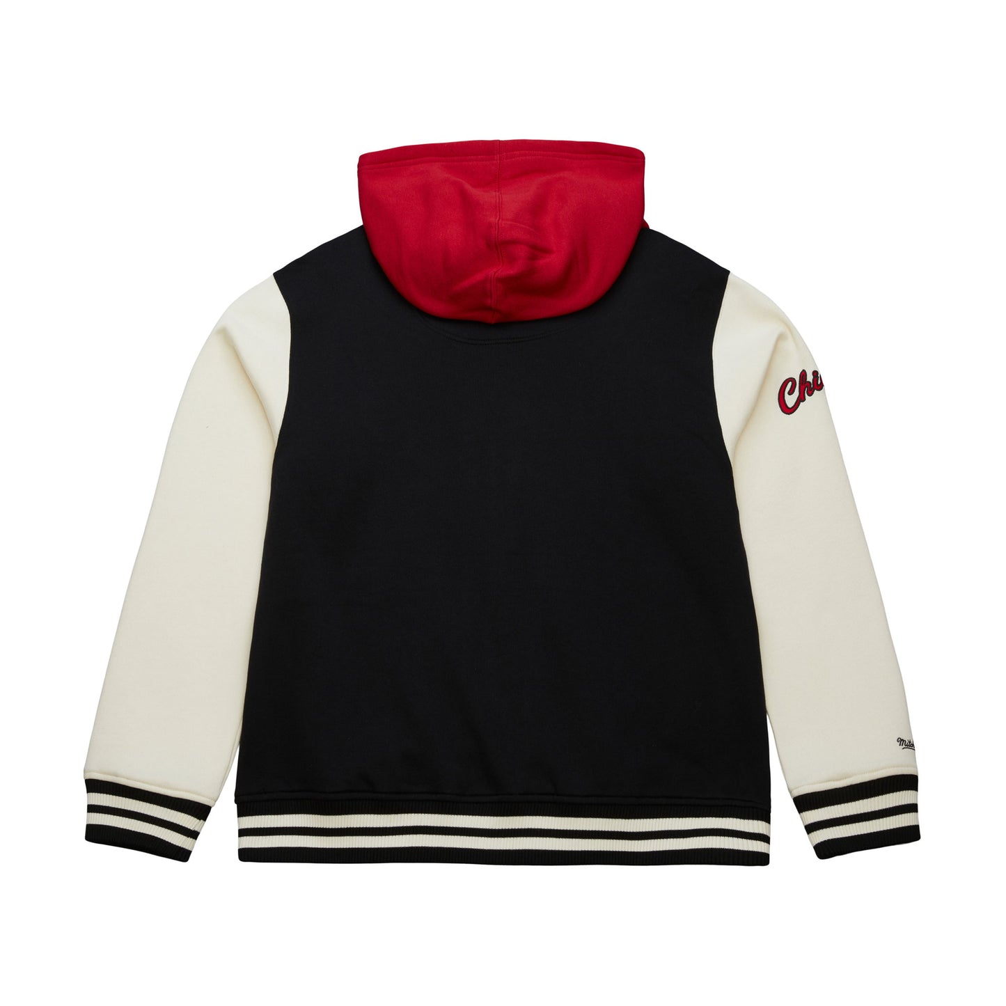 Chicago Bulls Rinkside Fleece Full-Snap Jacket - Mitchell & Ness