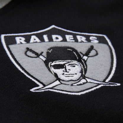 Las Vegas Raiders Rinkside Fleece Full-Snap Jacket - Mitchell & Ness
