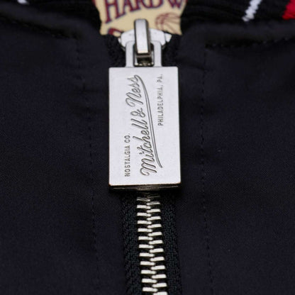 Chicago Bulls Throw it back Heavyweight Satin vintage Jacket  - Mitchell&Ness