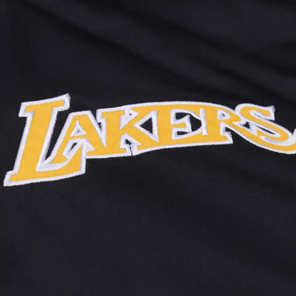 Los Angeles Lakers Throw it back Heavyweight Satin vintage Jacket  - Mitchell&Ness