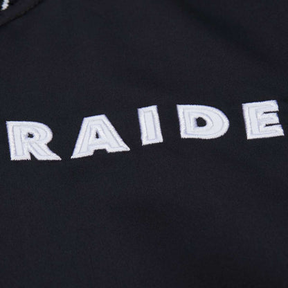 Las Vegas Raiders Throw it back Heavyweight Satin vintage Jacket - Mitchell&Ness