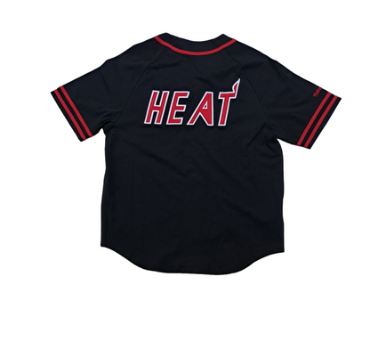 NBA Fashion Cotton Button Front Miami Heat