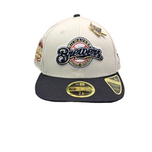 Laden Sie das Bild in den Galerie-Viewer, Milwaukee Brewers MLB Pin 59FIFTY Low Profile Fitted Cap