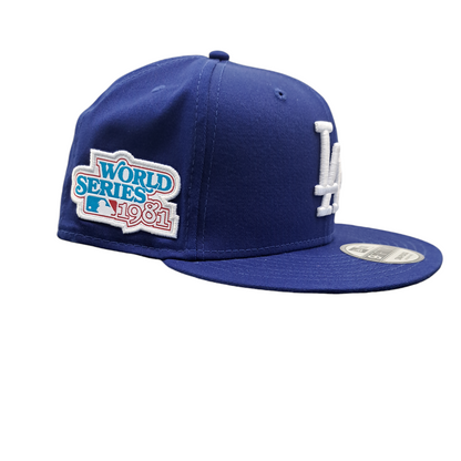 Los Angeles Dodgers Sidepatch World Series 1981 New Era 9FIFTY Snapback Cap