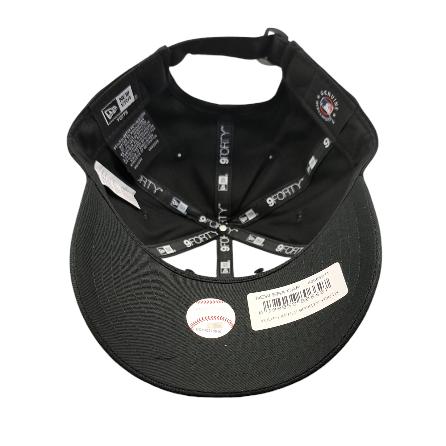 New York Yankees New Era 9FORTY Youth Apple Cap