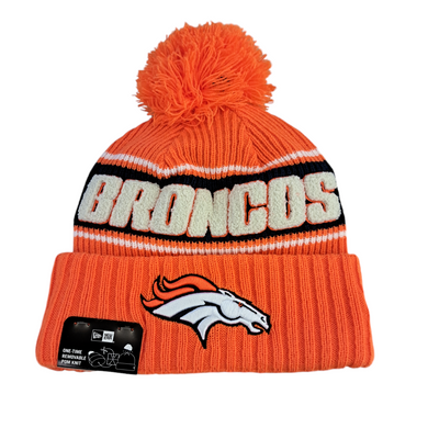 Denver Broncos New Era NFL Sideline 2024 Beanie