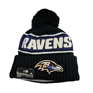 Baltimore Ravens New Era NFL Sideline 2024 Beanie