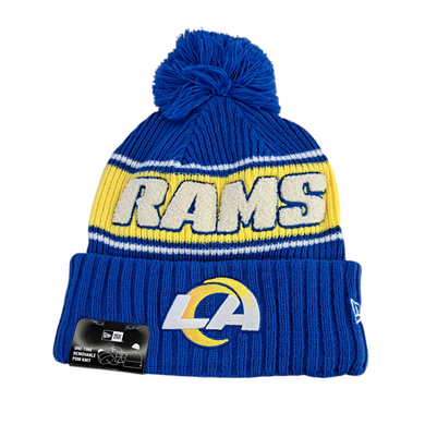 Los Angeles Rams New Era NFL Sideline 2024 Beanie